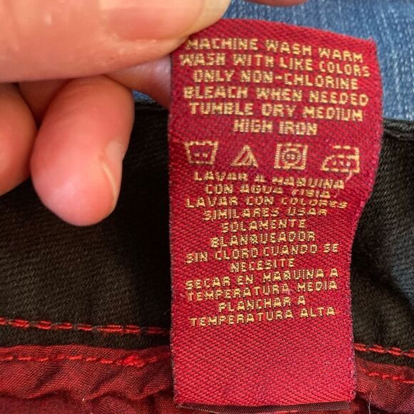 Sassoon Vintage Straight Leg Hustle Studio 54 black designer jeans mint cond. - Picture 9 of 10